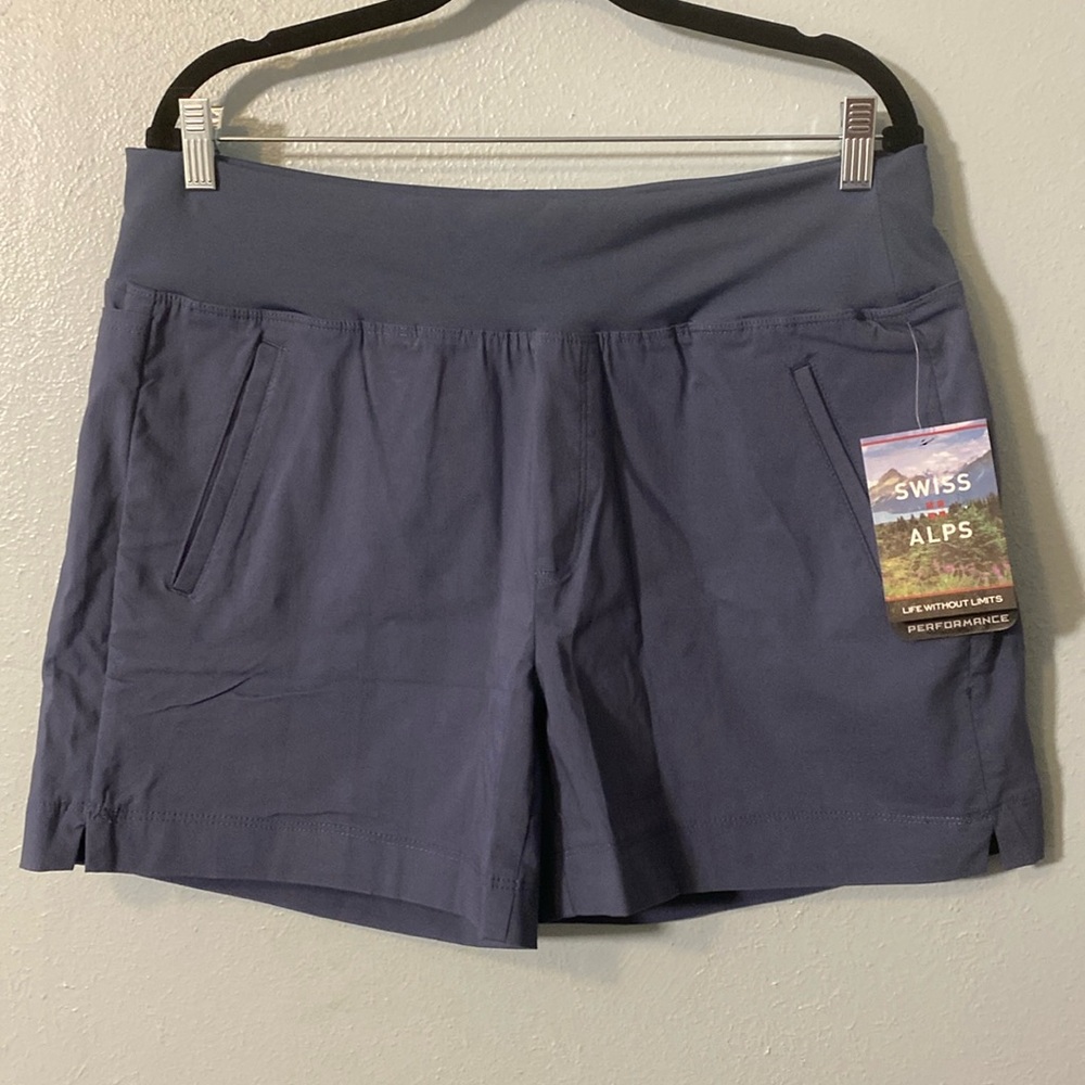NWT Swiss Alps Trek Stretch-Woven Shorts